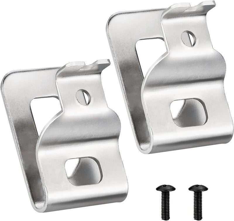 ZUIHUI Belt Clips for Dewalt Replacement Drill Tool Clips Hook Kit Fit Dewalt N268241 for 20V Power Tools DCD980 DCD985 DCD980L2 DCD985L2（ 2 Set) - Image 1